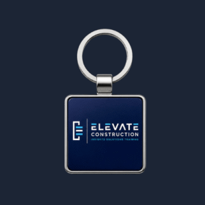 Elevate Construction Keychain
